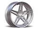 Rennen CSL-3 Silver Machined with Chrome Bolts Wheel; 19x8.5 (17-23 AWD Challenger)